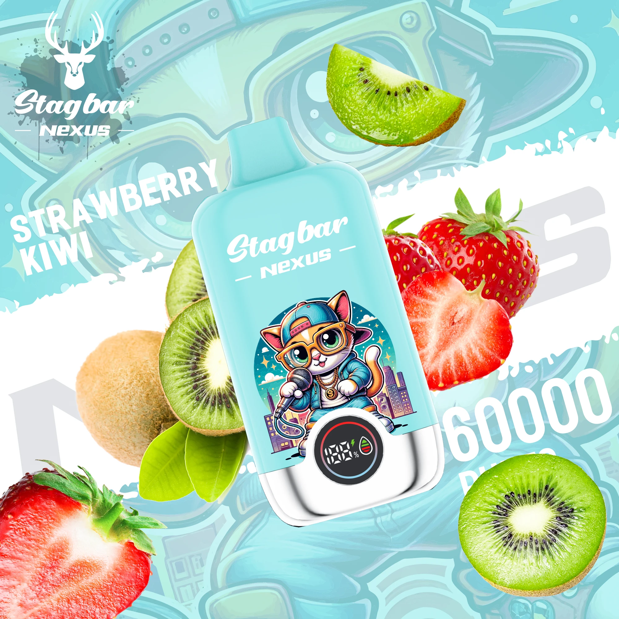 Stag Bar 60,000パフ 使い捨てベイプ